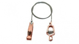 AI-000501-120, Earth Cable, Crocodile Clip, 3mm, MUELLER