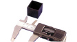 1596B102-10 Potting box, black, 30 x 20 x 15 mm, ABS