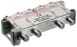 67005, Splitter 8-way 5...2450 MHz 15.0 dB, Wentronic