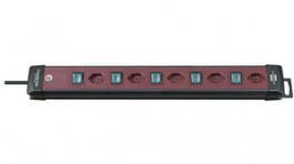 6052077, Outlet Strip, 5 x 90°xType 13, 3 m, Brennenstuhl