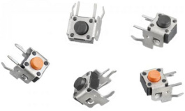 431256031716, Tact Switch right angled with ground terminal, 50 mA, 12 VDC, WURTH Elektronik