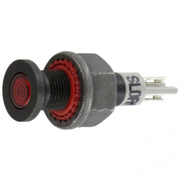 1848B1R1R33UB, LED Indicator red 12 V, Sloan