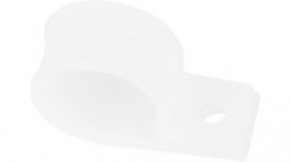 H17P PA66 NA 250, Cable P-clip Polyamide 6.6 (PA66) Natural 31.5, HellermannTyton