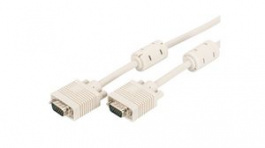 AK-310103-018-E, Video Cable, VGA Plug - VGA Plug 1.8m, DIGITUS