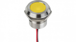 Q22Y5SXXY12E, LED Indicator Yellow 12 VDC, APEM