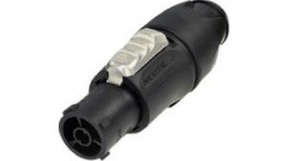 NAC3FX-W-TOP, Разъем: круглый; зажим под винт; "мама"; powerCON TRUE1 TOP; 16А, Neutrik