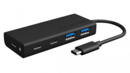 IB-HUB1426-CPD, USB Hub, 4x USB A Socket/USB C Socket - USB C Plug, ICY BOX