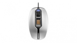 JM-A4900, Wired USB Mouse with Indegrated Fingertip Sensor 1375dpi Silver, Cherry