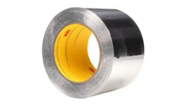 4251955, Aluminum Foil Tape 425, 19mm x 55m, Silver, 3M