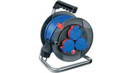 1079850, Extension Cable Reel F (CEE 7/4) 15 m, Brennenstuhl