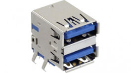 48406-0003, USB 3.0 Socket, 18, USB 3.0 A, Molex