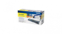 TN230Y, Toner Cartridge, 1400 Sheets, Yellow, Brother