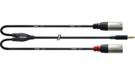 CFY 1.8 WMM, Y-Adapter Cable, 1 x Jack Plug Stereo 3.5 mm, Cordial