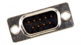 F09P0G3, Plug D-Sub Connector, DE-9, Solder, FCT