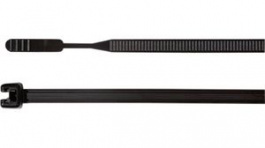 109-00036, Кабельная стяжка; L: 195мм; W: 2,6мм; полиамид; 80Н; черный; UL94V-2, HellermannTyton
