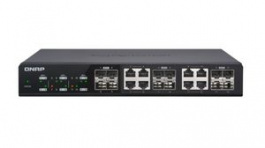 QSW-M1208-8C, Ethernet Switch, RJ45 Ports 8, Fibre Ports 12SFP+, 10Gbps, Managed, Qnap