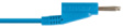 HZ10B [5 шт] Silicone test lead blue 1 m