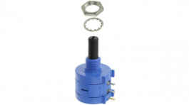 3590S-1-103L, Потенциометр: осевой; многооборотный; 10кОм; 2Вт; ±5%; 6,35мм; IP40, Bourns