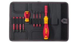 41233, Screwdriver and Bit Set SlimVario 9pcs., Wiha