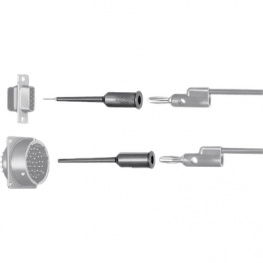 6481, Изм.аксесс: измерительный набор; черный,красный, Pomona