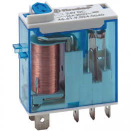 46.52.9.012.0040, Реле: электромагнитное; DPDT; Uобмотки:12ВDC; 8A/250ВAC; 8A/30ВDC, FINDER