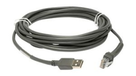 CBA-U10-S15ZAR, USB-A Cable, 4.5m, Suitable for DS4600 /LS1203/LS4208, Zebra