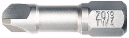 7019TW40025, Bit for Tri-Wing Safety Screws 25 mm 0, Wiha