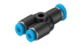 QSMY-4-3, Push-In Y-Connector, 28.8mm, Compressed Air, QSM, Festo