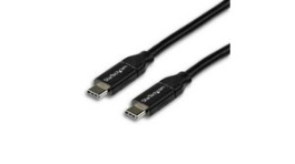 USB2C5C2M, Charging Cable USB-C Plug - USB-C Plug 2m Black, StarTech.com