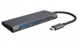IB-DK4022-CPD, USB Type-C Docking Station HDMI/USB-A Female/USB-C™ Female, ICY BOX