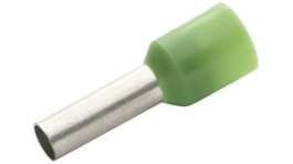 RND 465-00888 [100 шт], Bootlace Ferrule 6mm2 Green 26mm Pack of 100 pieces, RND Connect