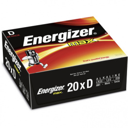 E300145900 [20 шт], Primary battery 1.5 V LR20/D PU=20p., Energizer