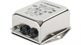 FN343305, Mains Filter 3 A 250 VAC, Schaffner