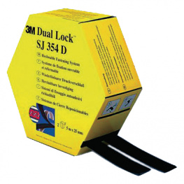 SJ-354 D [5 шт], Dual Lock? Black 25 mmx5 m, 3M