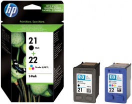 SD367AE, BK/colour combo pack Black / Multicoloured, HP