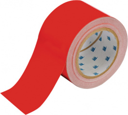 104373 [30 м], Floor Marking Tape Red 101.6 mmx30 m, Brady