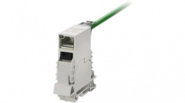 8946940000, Mounting rail outlet RJ-45 IDC, Weidmuller