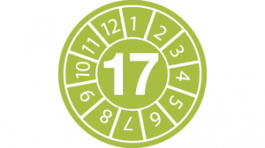 THATE LBLS 17 THIA35MM B-500, Date inspection label, Brady