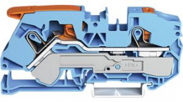 2116-5204, Feedthru Terminal, Cage Clamp, 2 Poles, 0.5 ... 16mm\x1a, Wago