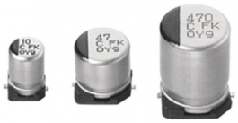 EEEFK1H101GP, Конденсатор: электролитический; с низким импедансом; SMD; 100мкФ, Panasonic