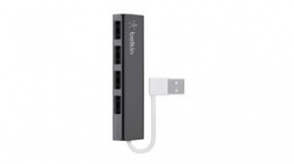 F4U042BT, USB Hub, USB 2.0, 4x USB A Socket - USB A Plug, BELKIN