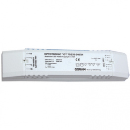 OT 75/220-240/24, Блок питания: импульсный; LED; 75Вт; 24ВDC; 3,13А; 198?264ВAC; IP20, Osram