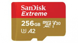SDSQXA1-256G-GN6GN, Memory Card for Mobile Gaming 256GB, microSDXC, 160MB/s, 90MB/s, Sandisk