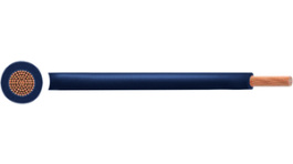 RND 475-00557 [100 м], Tri-Rated Wire, 2.50 mm\x1a, dark blue Copper bare PVC, RND Cable