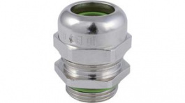 K155-1025-00, Cable Gland WADIheat, M25 x 1.5, Brass, Nickel-Plated, JACOB