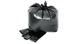 RND 600-00241 [200 шт], Refuse Bag 18kg, Black, 457x737x965mm, Pack of 200 pieces, RND Components