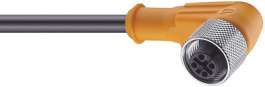 RKWT 4-225/2 M, Соединительный кабель; M12; PIN:4; угловой; 2м; вилка; 250ВAC; 4А, Lumberg Automation (Belden brand)