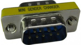 RND 205-00852, D-Sub Gender Changer, Male / Male, 9 Poles, RND Connect
