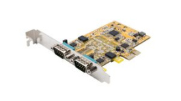 EX-45032IS, 2S Serial RS-232/422/485 PCIe Card with Surge Protection and Optical Isolation, 2x DB9, PCI-E x1, Exsys