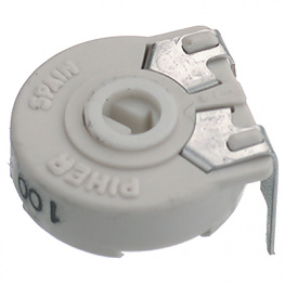 PTC-15 L V02 104 A 2020, Trimmer Potentiometer 100 kOhm 700 mW, Piher